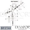 Bristan Artisan Lever Basin Mixer Tap Spares